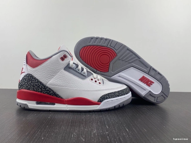 HYPE Jordan Red Air 3 Fire DN3707-160 OG 0711